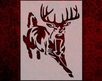 Deer stencil Etsy photograph regarding Deer Stencil Printable named Deer stencil Etsy